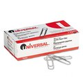 Universal Battery Universal 72240 Nonskid Paper Clips  Wire  Jumbo  Silver  100/Box  10 Boxes Pack 72240